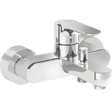 Verchroomde badmengkraan