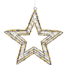 Decoratieve ster met verlichting om op te hangen