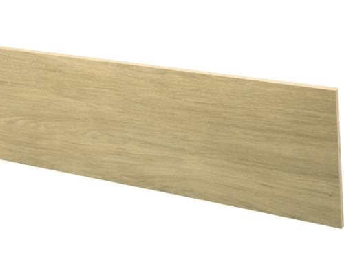 PERTURA Traprenovatie stootbord eiken truffel 130x20 cm (3 stuks) Houten plint