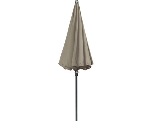 Gesloten parasol met mast