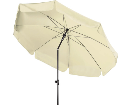 Open tuinzonescherm met zwart frame