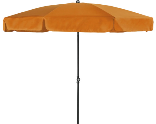 Parasol met metalen standaard voor buiten