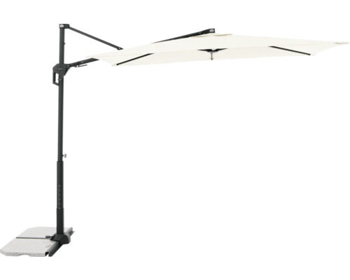 Vrijhangende parasol met voet