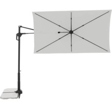 Vrijhangende parasol met voet