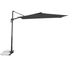 Vrijhangende parasol met parasolvoet voor buiten