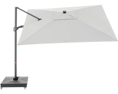 Vrijhangende parasol met stabiele voet voor buiten