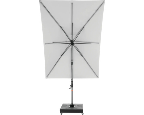 Vierkante parasol met standaard