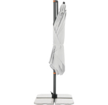 Gesloten tuinzonne parasol met standaard