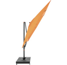 Vrijhangende parasol met voet