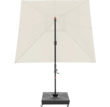 Vierkante tu parasol met standaard
