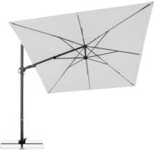 Vrijhangende parasol met rechthoekig doek