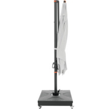 Gesloten tuinzonne scherm met voet