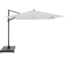 Vrijhangende parasol met voet en frame