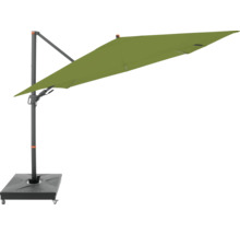 Vrijhangende parasol met voet