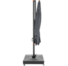 Gesloten tuinzonscherm met standaard