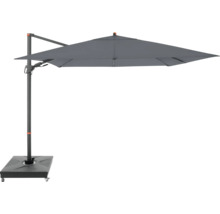 Vrijhangende parasol met voet voor buiten