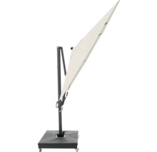 Vrijhangende parasol met voet