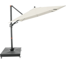 Vrijhangende parasol met voet