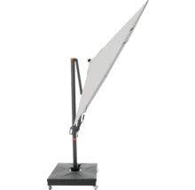 Vrijhangende parasol met voet voor buiten