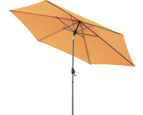 Rechthoekige parasol met slinger mechanisme