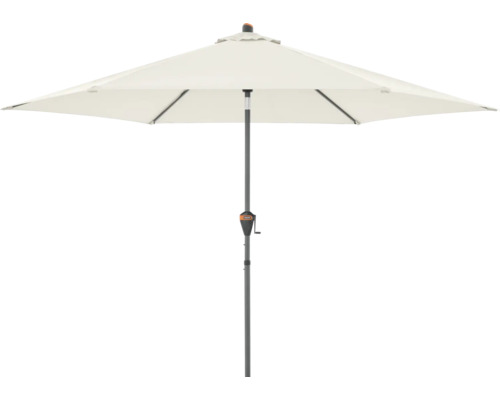 DOPPLER Parasol Myzone beige Ø 305 cm Vierkante parasol met slinger mechanisme