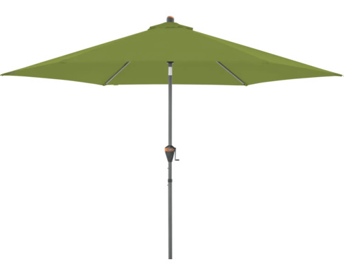 DOPPLER Parasol Myzone kiwi Ø 305 cm Vierkante tuinzonne parasol voor buiten bescherming tegen de zon