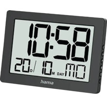 Hama digitale wekker met weergave van tijd en datum