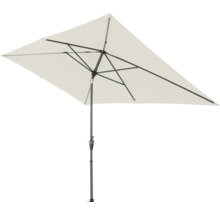 Rechthoekige parasol met standaard