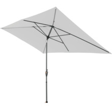 Rechthoekige parasol met metalen frame