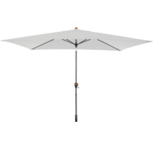 Vierkante parasol met centrale mast