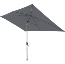 Rechthoekige parasol met slinger