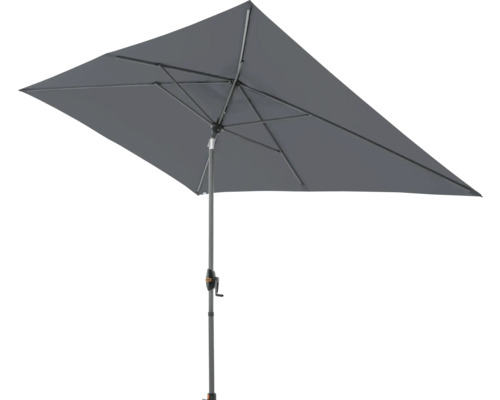 Rechthoekige parasol met slinger