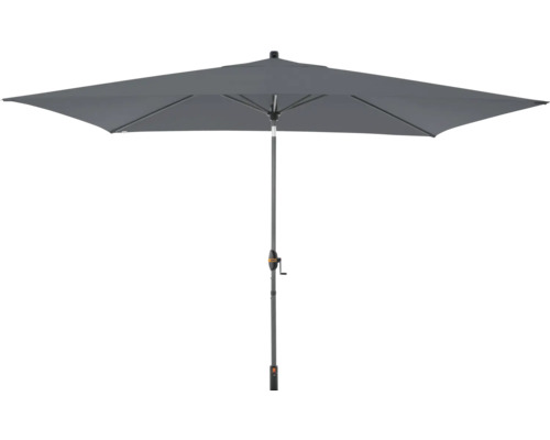 DOPPLER Parasol Myzone antraciet 300 x 200 cm Vierkante parasol met slinger