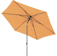 Rechthoekige parasol met stalen frame
