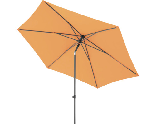 Rechthoekige parasol met stalen frame