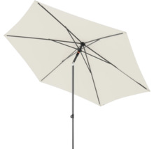 Rechthoekige parasol met middenstok