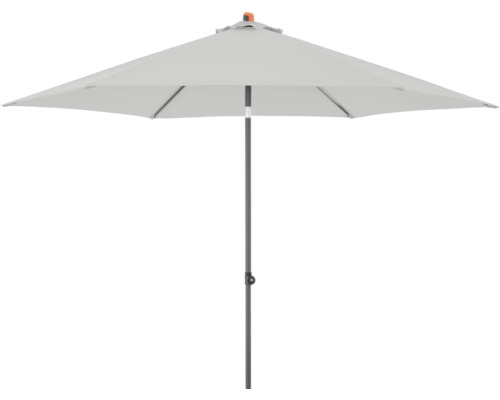 DOPPLER Parasol Myzone Push antraciet grijs Ø 300 cm Vrijstaande parasol voor buiten