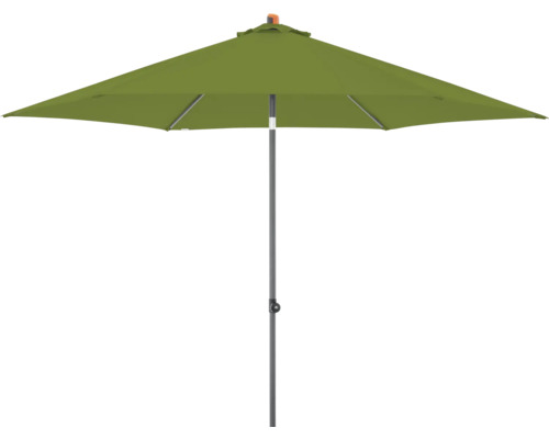DOPPLER Parasol Myzone Push antraciet kiwi Ø 300 cm Tuinparasol voor buiten