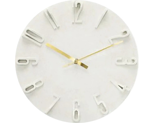 HAMA Wandklok Corfu beige ø 30 cm