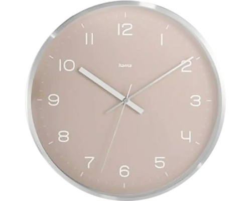 HAMA Wandklok radiografisch Fidschi aluminium ø 30 cm