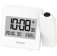 Hama digitale wekker met weergave van tijd, datum en temperatuur