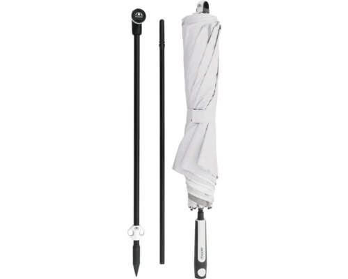 Doppler Logo stokparaplu met grondpen