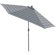 Gestreeepte parasol met rechthoekige vorm voor buiten