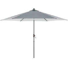 Parasol met horizontale strepen