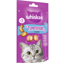 Whiskas Temptations kattensnacks met zalmsmaak