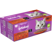 Whiskas kattenvoer Klassieke Selectie 80-pack