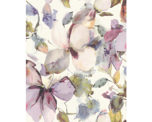 RASCH Vliesbehang 481228 Florentine IV magnolia roze Bloemenbehang met bloemmotief