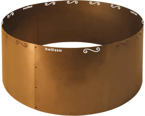 Bellissa metalen plantenbak met ornamenten