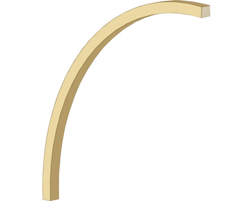 Gebogen houten frame