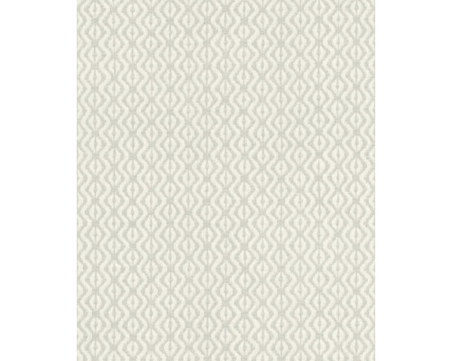 RASCH Vliesbehang 410679 Beachhouse geometrisch grijs Behang met geometrisch patroon